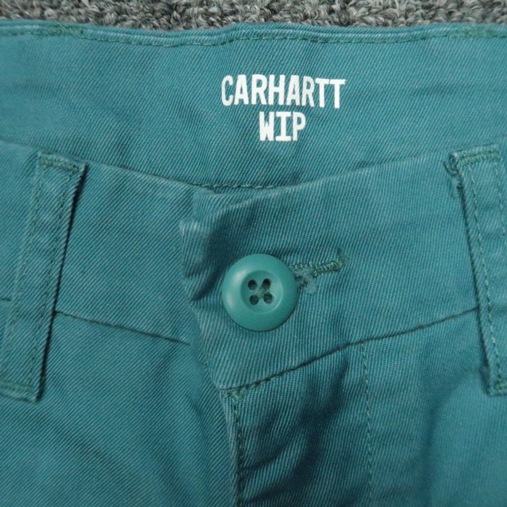 Carhartt Carhartt Pants 30x32 Blue Sid WIP Straight Stretch Mens Size US 30 / EU 46 - 3 Thumbnail