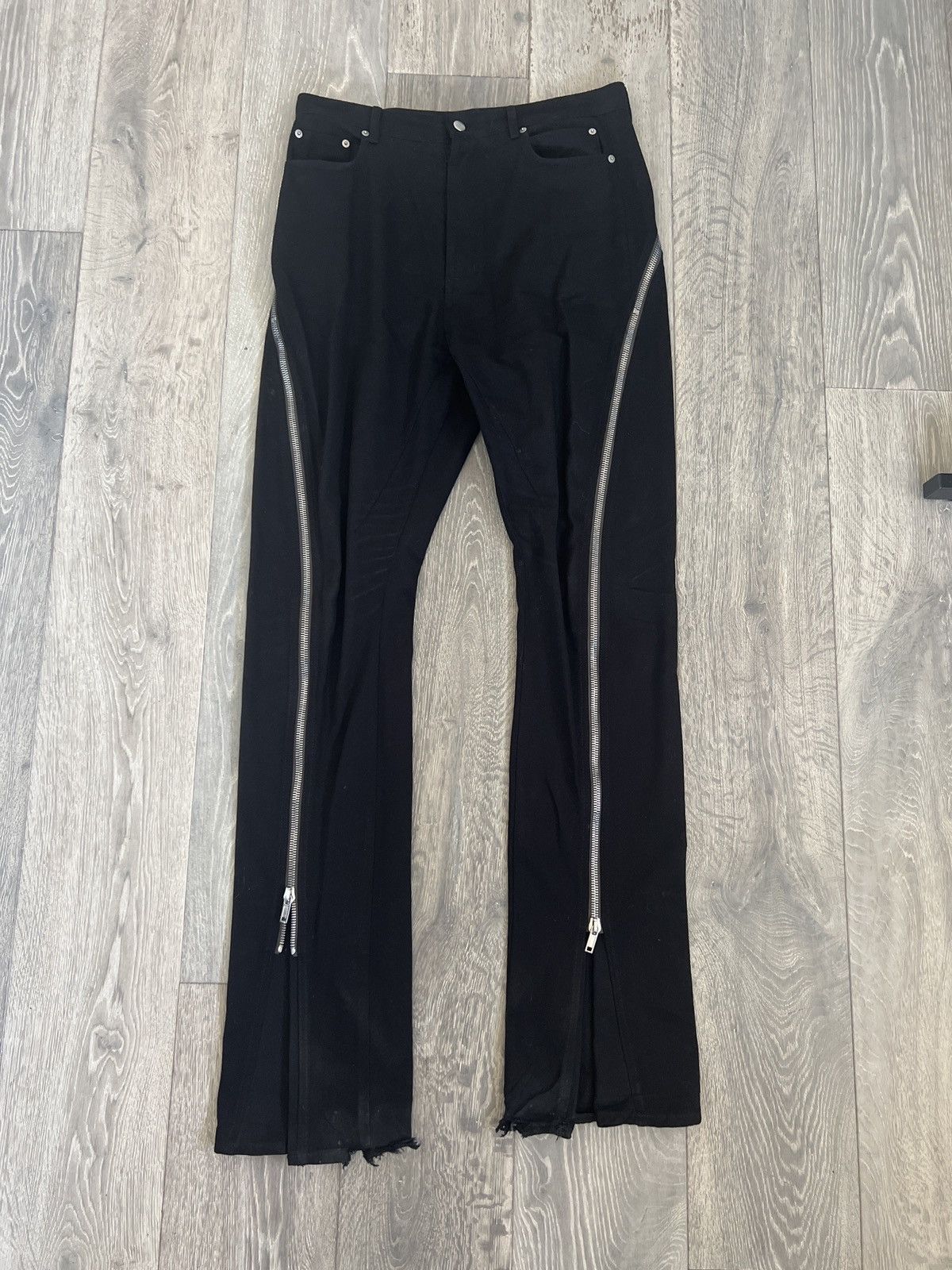 image of Rick Owens Rick Ownes Bolan Banana Cut Pants in Black, Men's (Size 32)