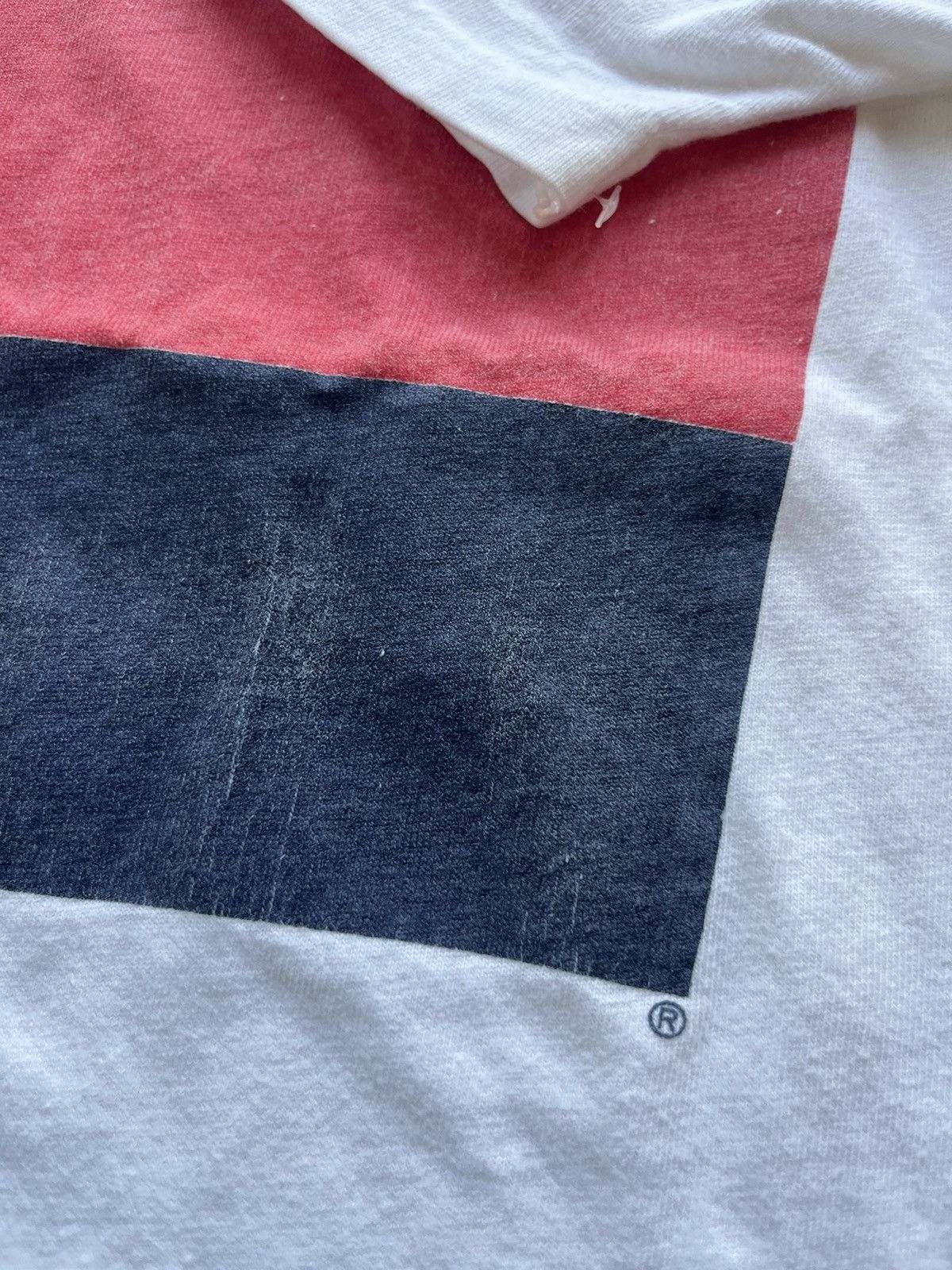 Tommy Hilfiger × Vintage Vintage TOMMY HILFIGER Big Logo 90’s Tshirt Size US XL / EU 56 / 4 - 6 Thumbnail