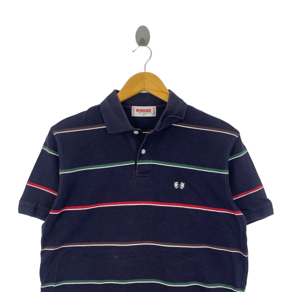 Vintage Vintage MCGREGOR SPORTSWEAR Polo Tee Shirt Size US M / EU 48-50 / 2 - 2 Thumbnail