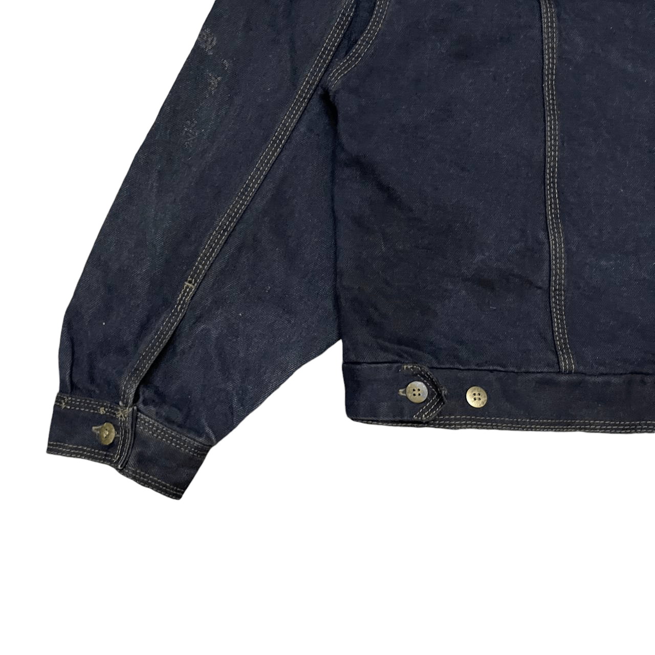 French Connection Vintage French Connection Trucker Work Jacket Canvas Size US M / EU 48-50 / 2 - 12 Thumbnail