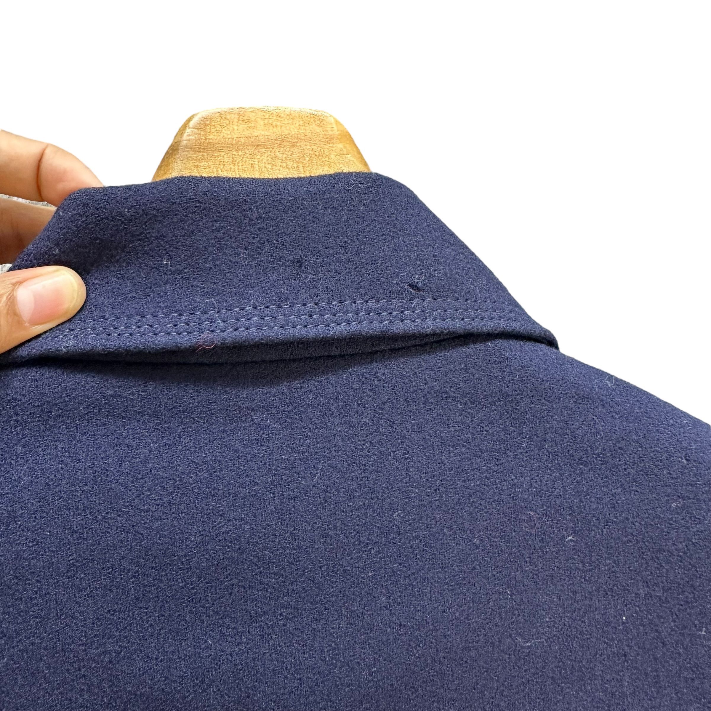 Japanese Brand 90’s JOHN J HILTON Blue Wool Formal Jacket #A64-1544 Size S / US 4 / IT 40 - 13 Thumbnail