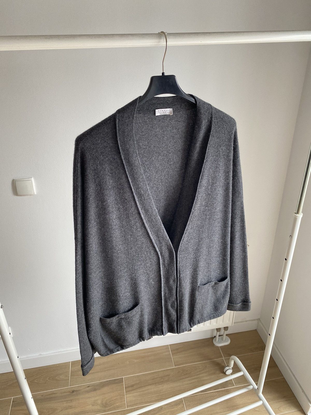 Brunello Cucinelli Brunello Cucinelli Cashmere Cardigan Size XXL / US 16-18 / IT 52-54 - 4 Thumbnail