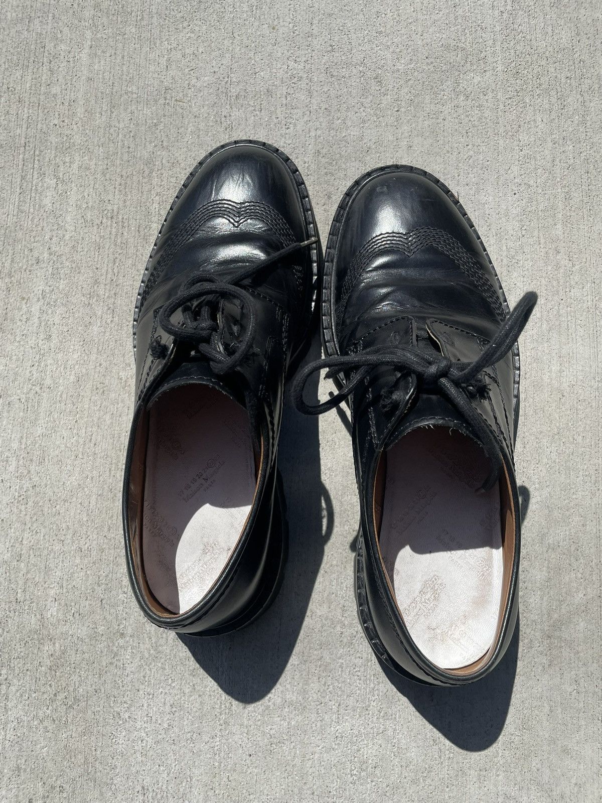 Maison Margiela Maison Margiela brogue lug sole derby Size US 8.5 / EU 41-42 - 4 Thumbnail