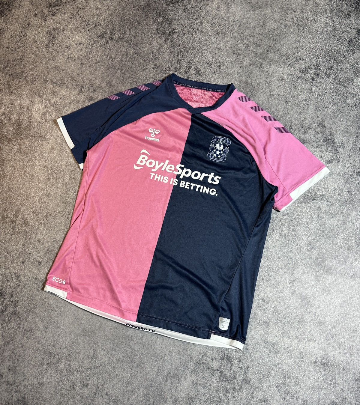 Hummel × Vintage Vintage Hummel Coventry City Soocer Jersey Streetwear Rare Size US XL / EU 56 / 4 - 1 Thumbnail