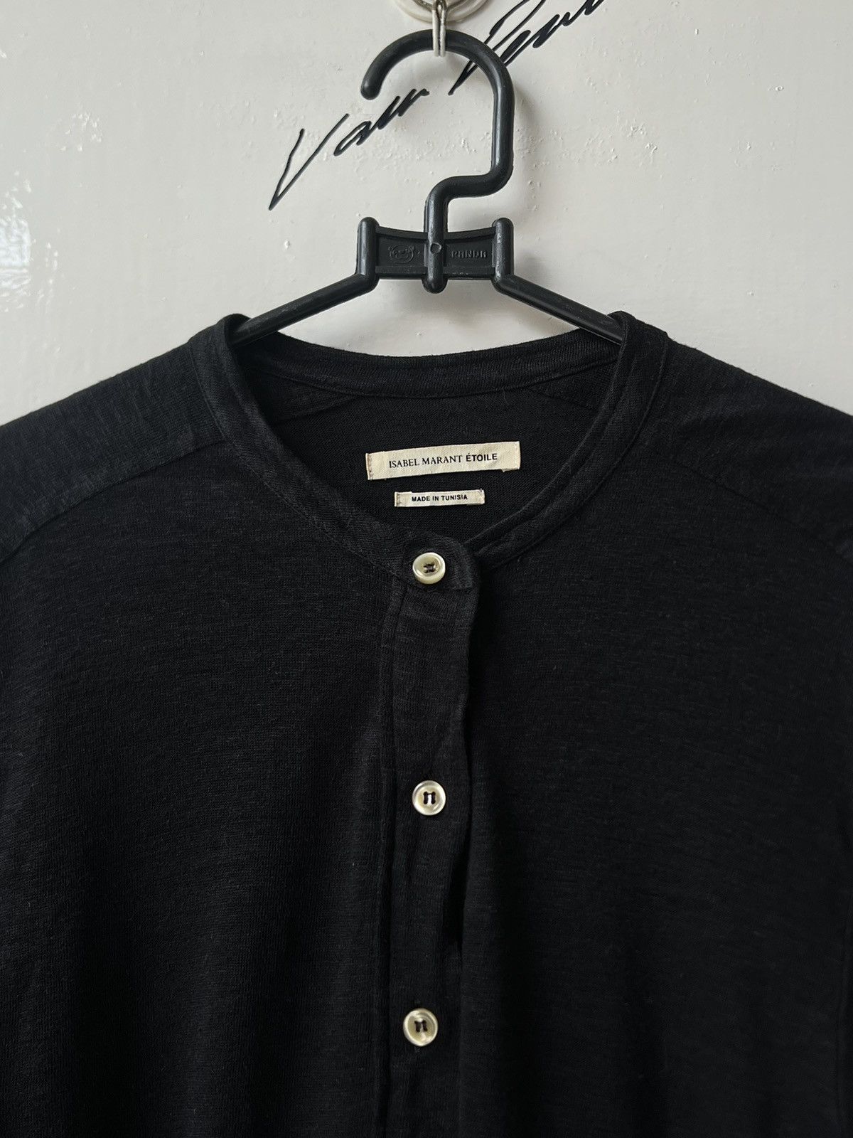 Isabel Marant Isabel Marant Etoile Black T-shirt Size US XS / EU 42 / 0 - 12 Thumbnail
