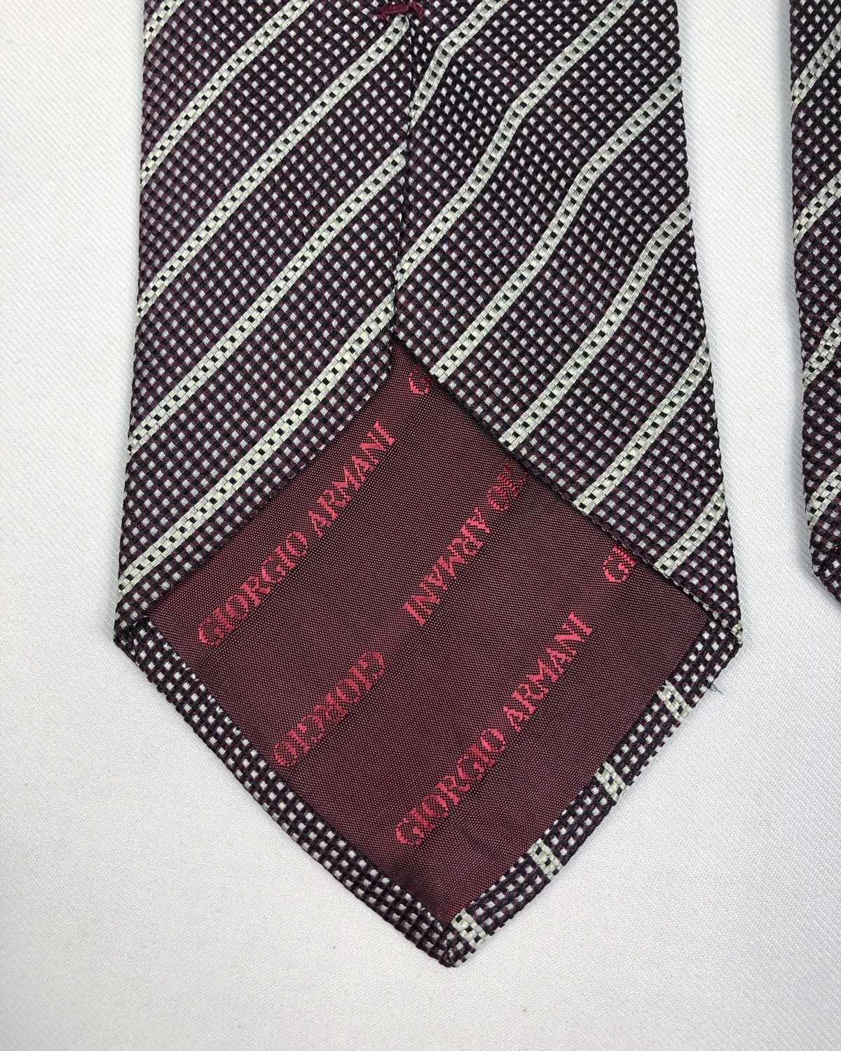 Armani Collezioni Rare Armani Collezioni Silk Tie Made in Italy Size ONE SIZE - 6 Thumbnail