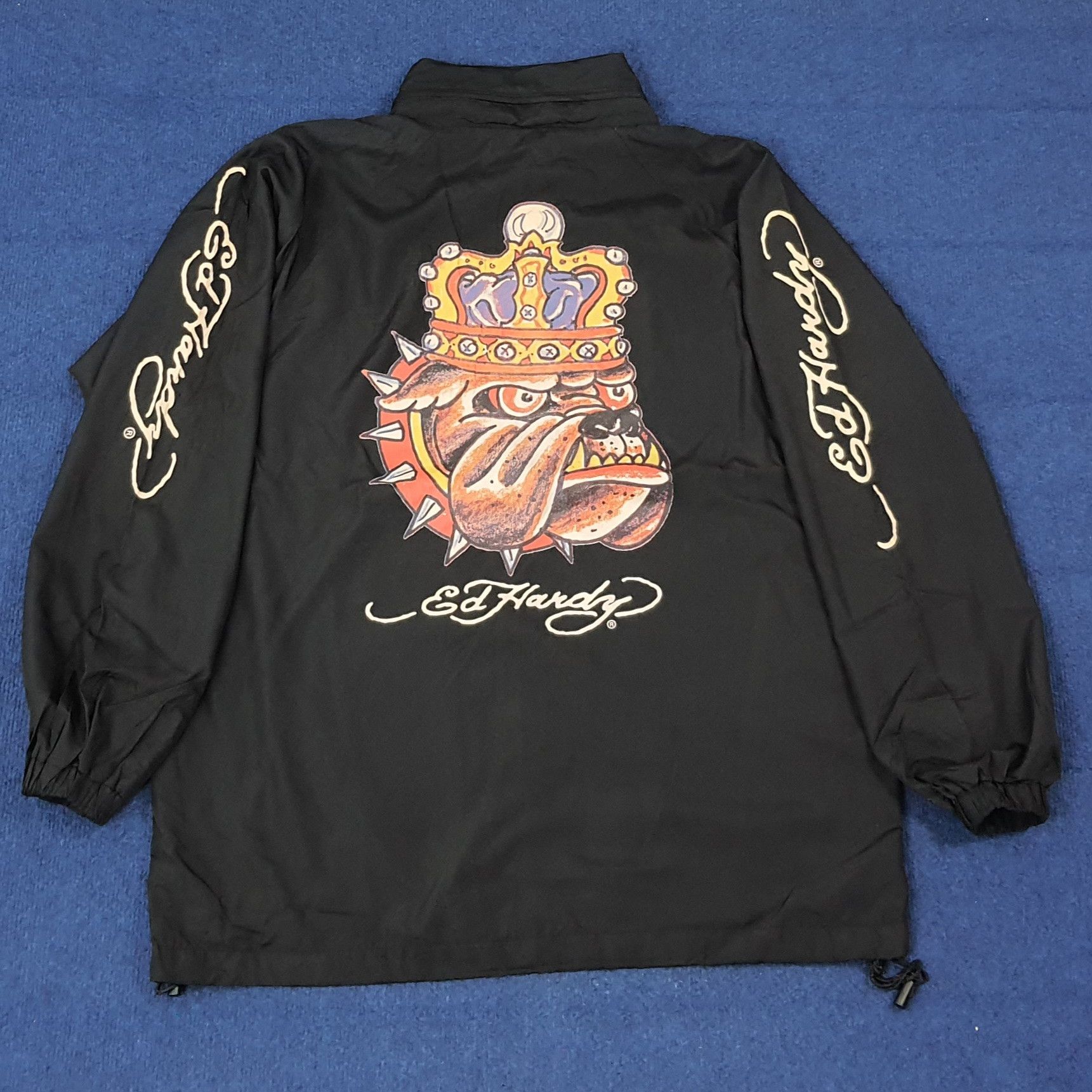 Ed Hardy Vintage Ed Hardy Christian Audigier Windbreaker C278N24 Size US L / EU 52-54 / 3 - 1 Thumbnail