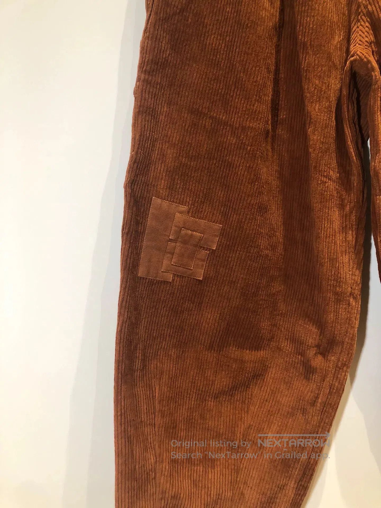 Story Mfg. STORY MFG Corduroy Patch Trousers. Size US 32 / EU 48 - 5 Thumbnail