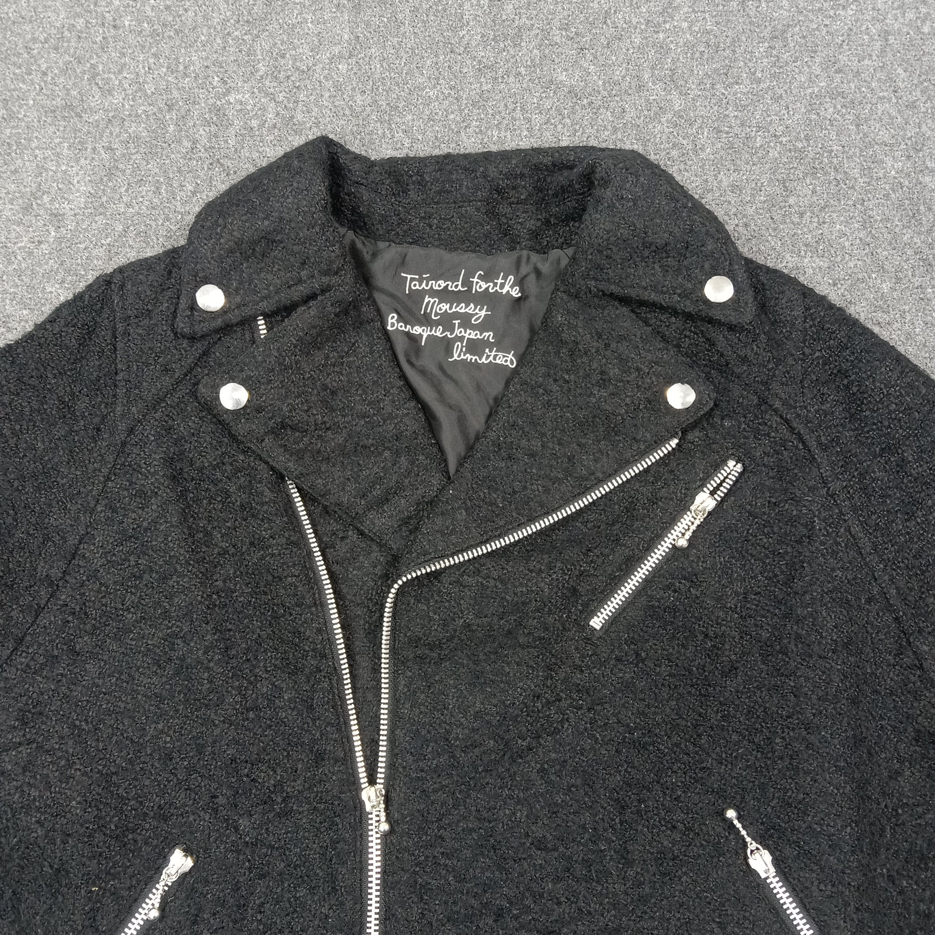 MOUSSY MOUSSY Wool Rare Avant Garde Jacket C269N17 Size US M / EU 48-50 / 2 - 2 Thumbnail