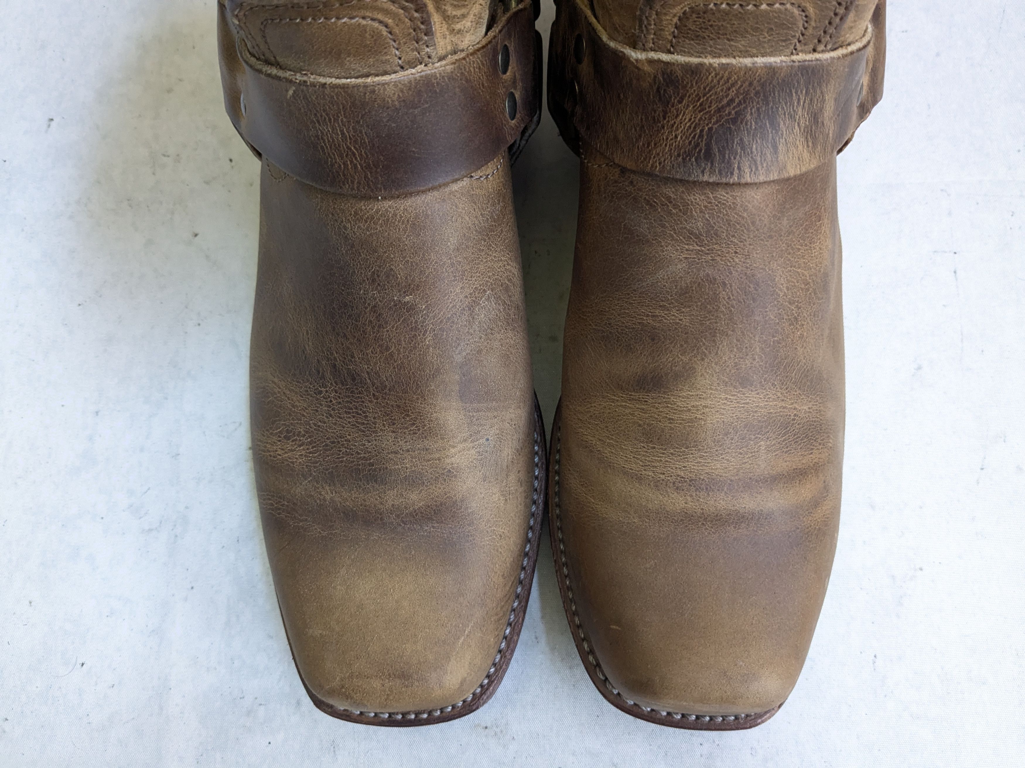 Frye Frye Harness Boots Brown 10.5 M Leather Size US 10.5 / EU 43-44 - 5 Thumbnail