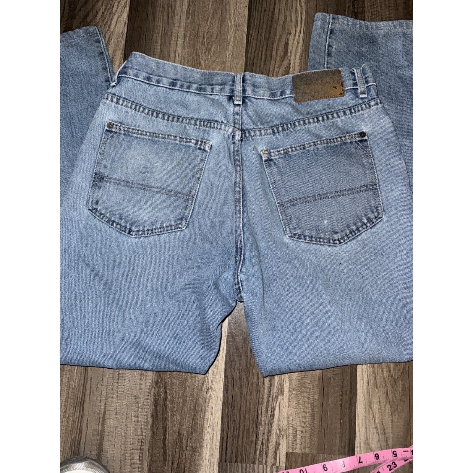 Calvin Klein VINTAGE Calvin Klein Jeans Denim Light Blue Straight 32x30 Mens Jeans Size US 32 / EU 48 - 6 Thumbnail