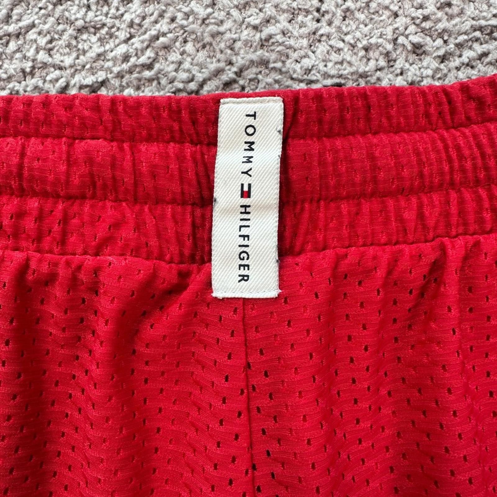 Tommy Hilfiger Tommy Hilfiger Athletic Shorts 85 Logo Men's Size S Red Mesh Size US 30 / EU 46 - 6 Thumbnail