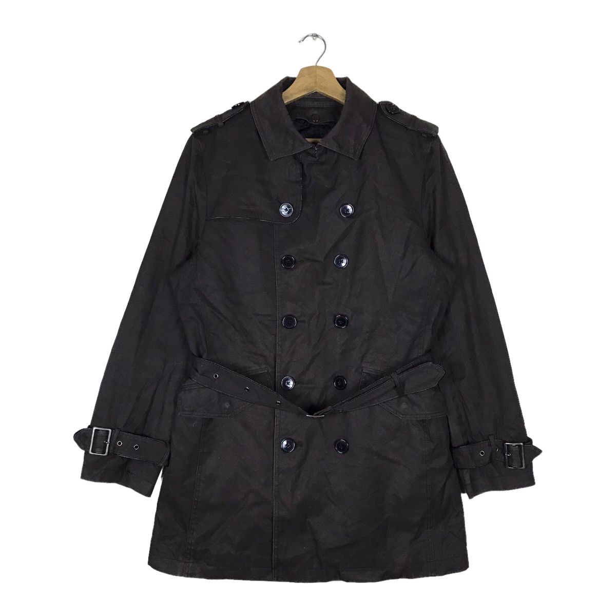 Vintage Katharine Hamnett London Trench Coat Jacket