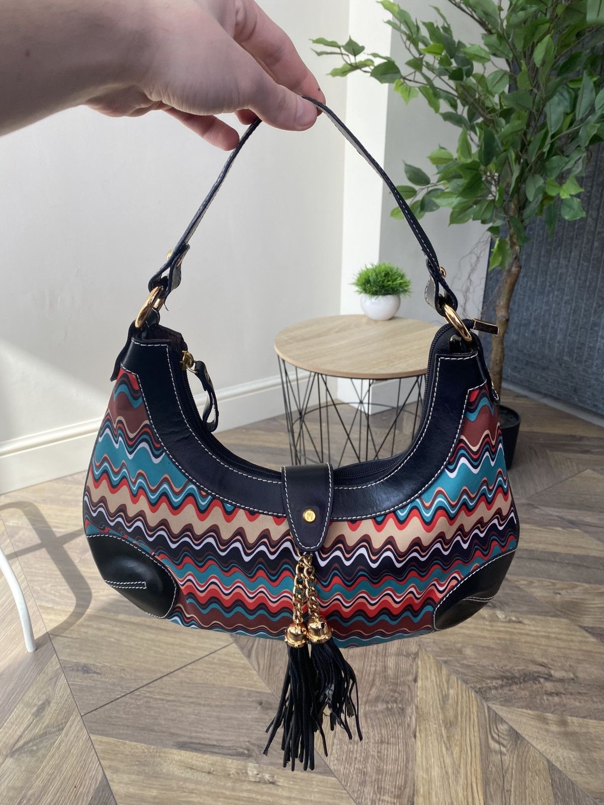 Missoni Vintage Missoni HALF-MOON PRINTED BAG Size ONE SIZE - 1 Thumbnail