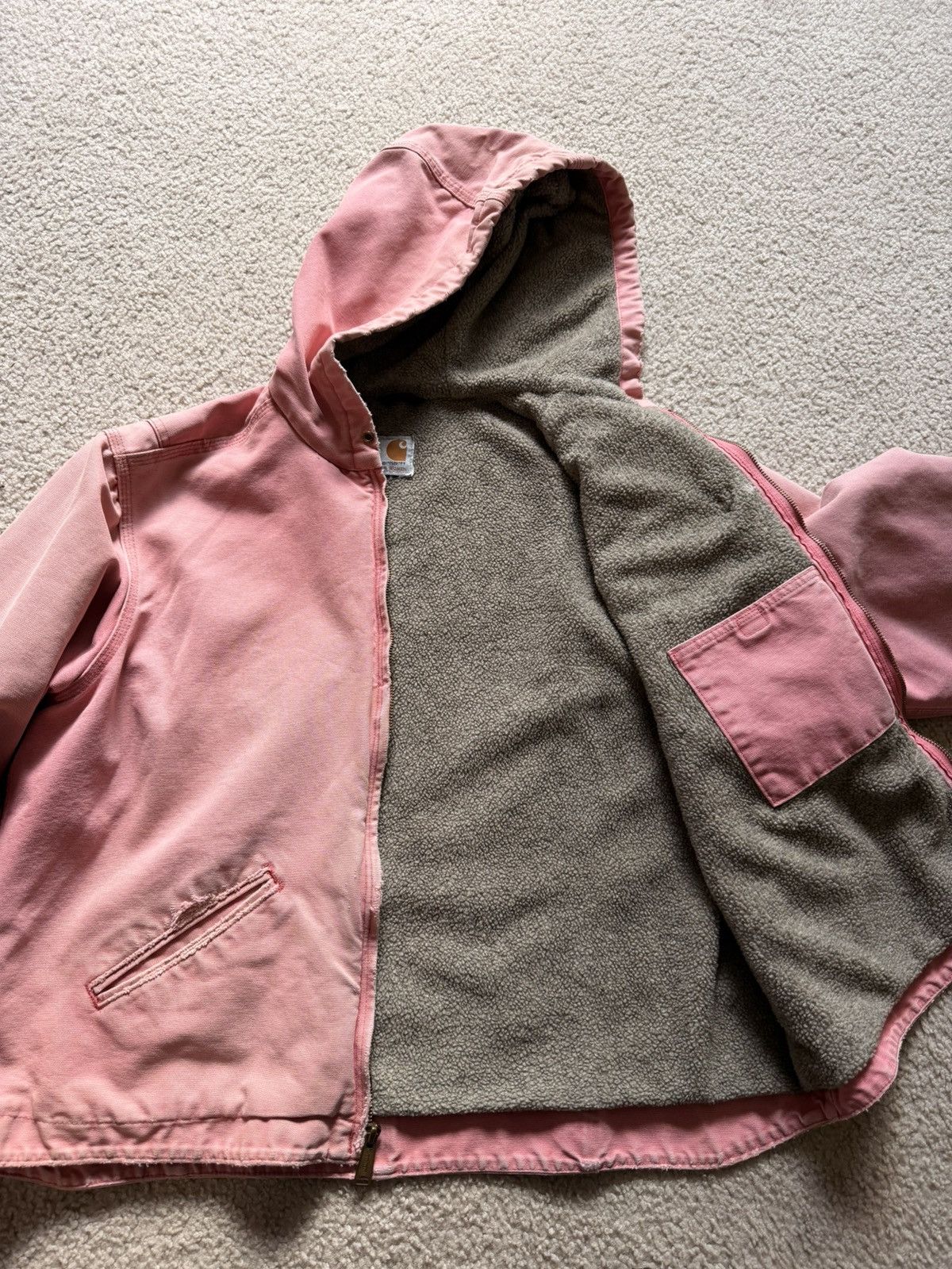 Carhartt Pink Carhartt jacket Size XL / US 12-14 / IT 48-50 - 2 Thumbnail