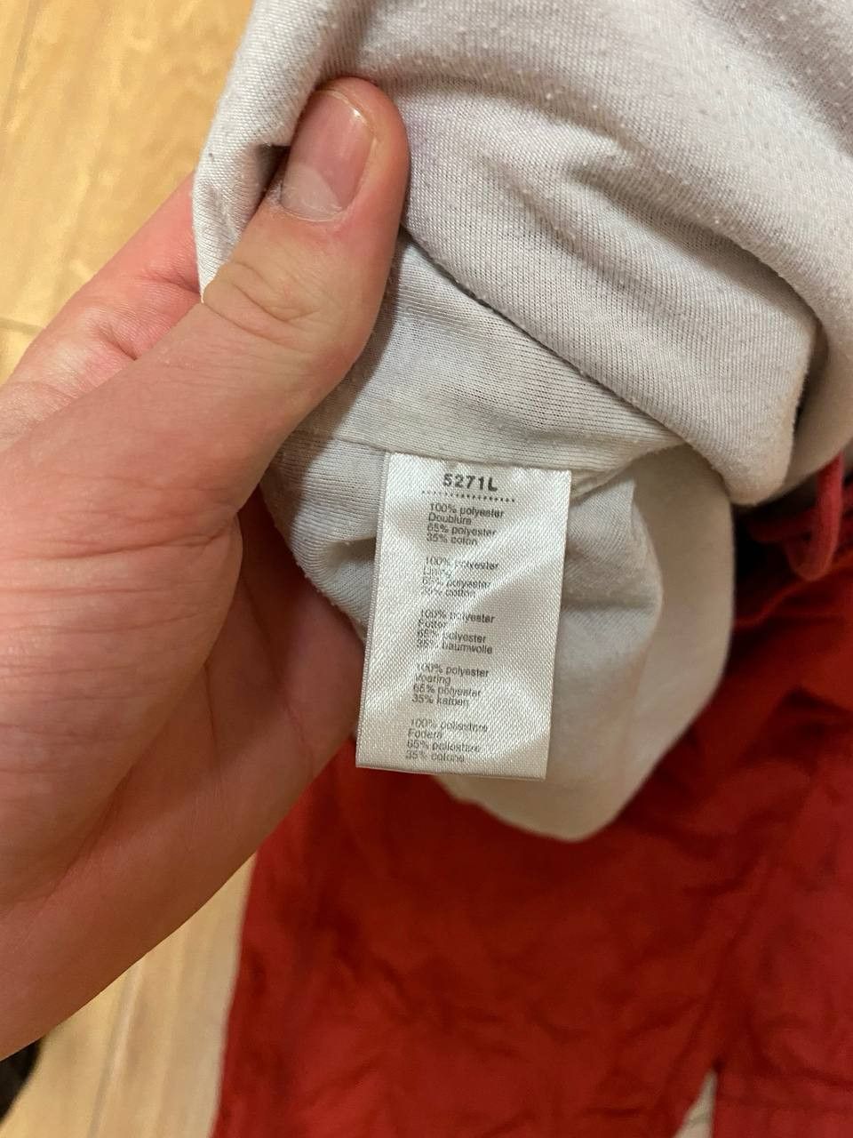 Lacoste × Vintage Authentic Lacoste red nylon track pants Size US 40 / EU 56 - 5 Thumbnail