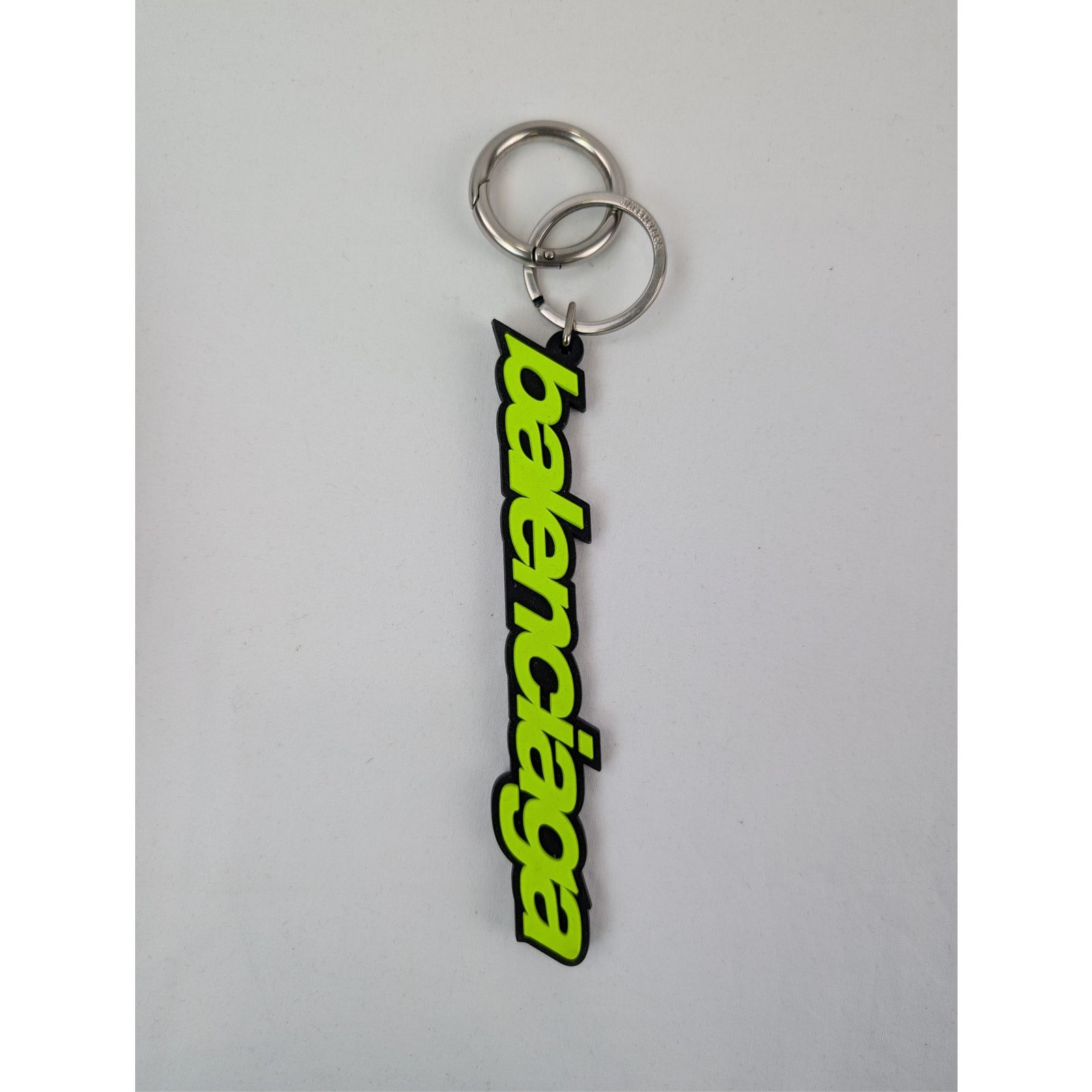 Balenciaga o1rshd1 Q:2 / Size: OS / Balenciaga Logo Rubber Keyrings Size ONE SIZE - 9 Thumbnail