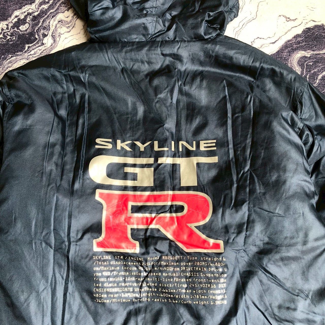 Nissan Vintage Nissan Skyline GTR Hooded Racing Jacket Size US XL / EU 56 / 4 - 5 Thumbnail