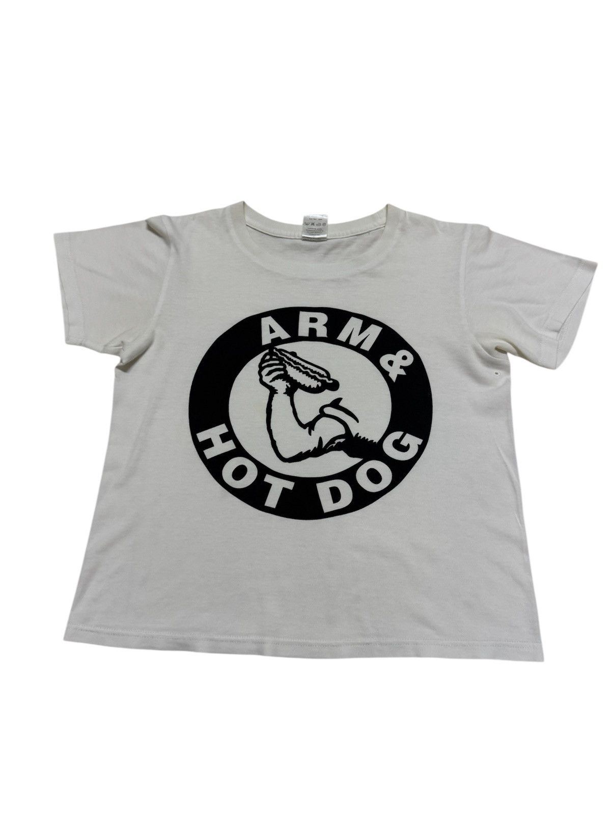 Japanese Brand number nine Arm & Hot Dog Boxy tshirt Size S / US 4 / IT 40 - 2 Thumbnail