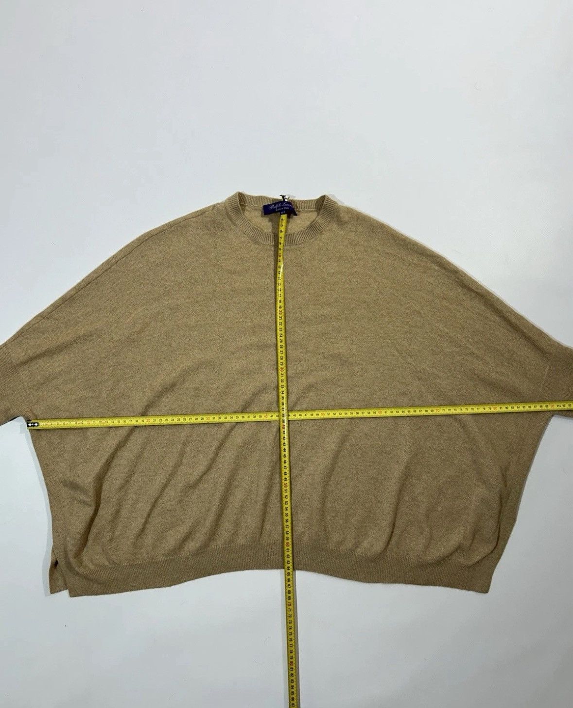 Ralph Lauren Purple Label RARE POLO RALPH LAUREN Purple Label Cashmere Oversize Sweate Size S / US 4 / IT 40 - 12 Thumbnail
