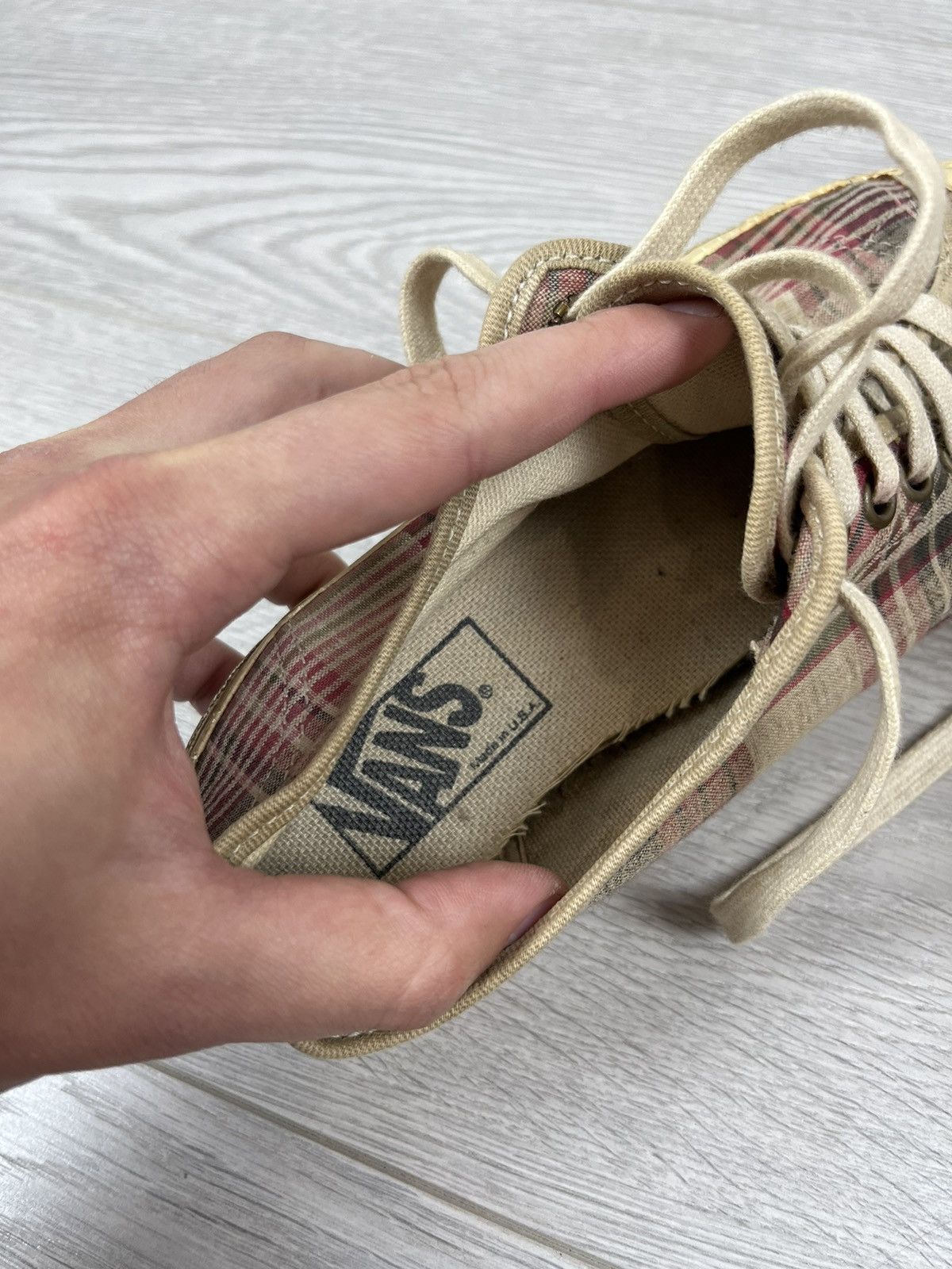 Vans Vans Vintage 70s Made In USA Low Top Sneakers Shoes Size US 8.5 / IT 38.5 - 18 Thumbnail