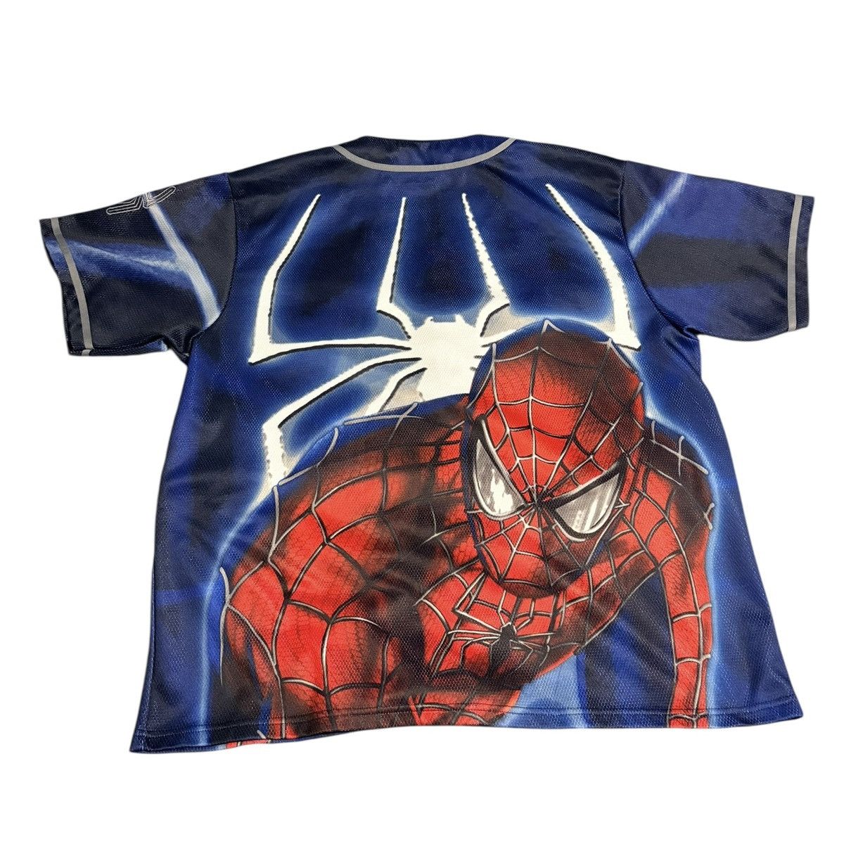 Vintage 2002 Spider-Man Jersey Size US XL / EU 56 / 4 - 5 Thumbnail