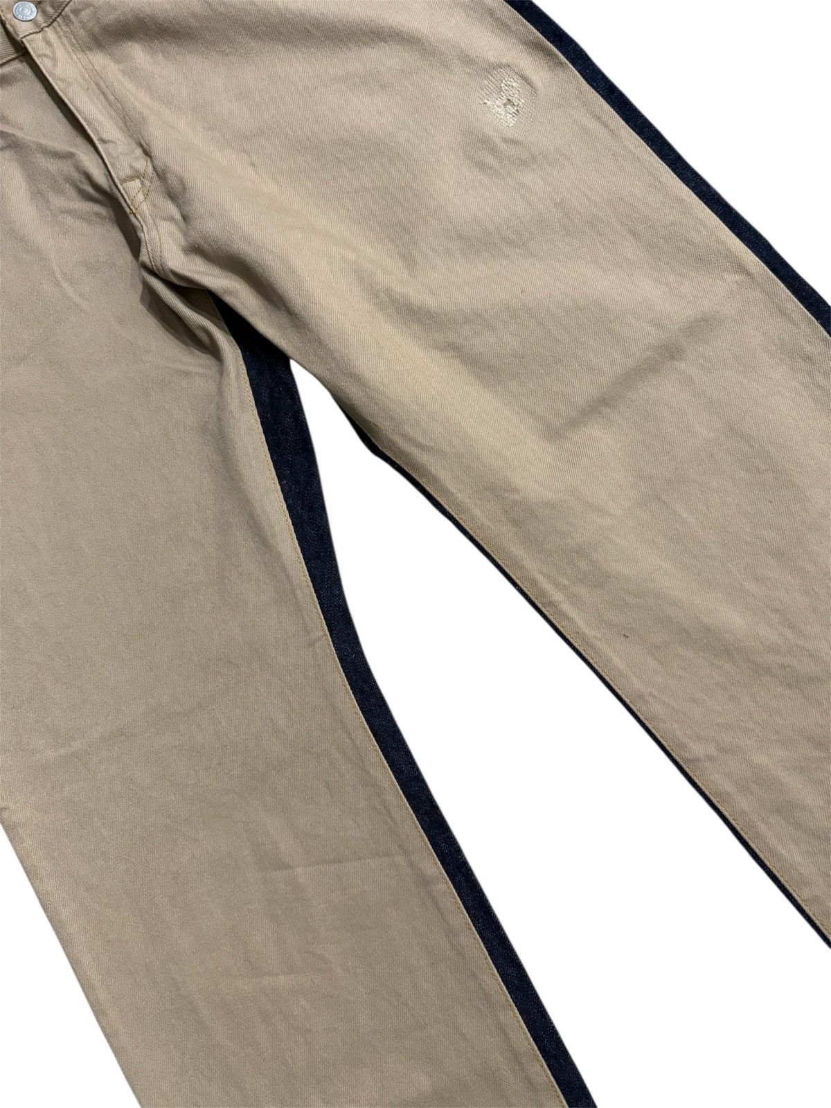 KOJIMA GENES KOJIMA GENES TWO TONES DISTRESSED JEANS Size US 41 - 4 Thumbnail