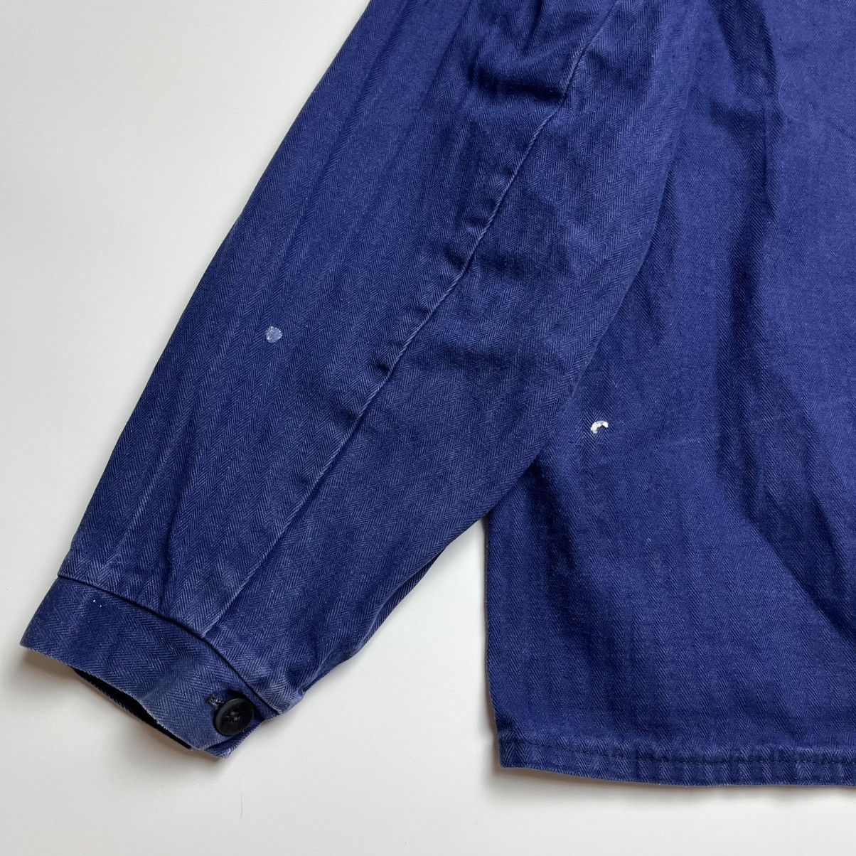 Le Laboureur 80s Vintage Faded Check Pockets Work Jacket Size US L / EU 52-54 / 3 - 7 Thumbnail