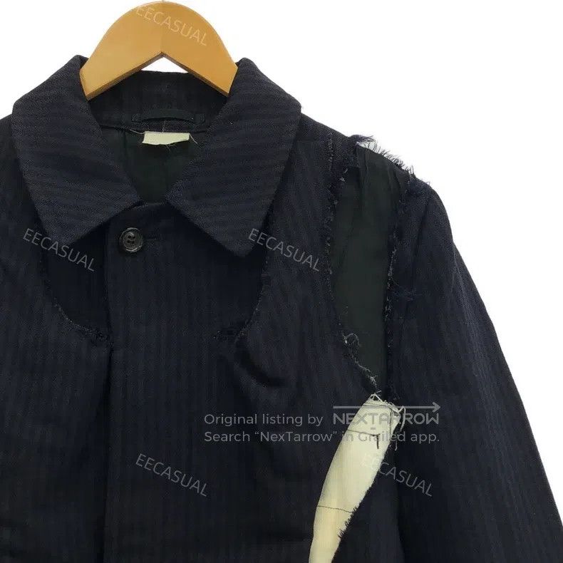 Comme des Garcons Comme Des Garcons Cut-and-sew striped long coat, size S, N Size S / US 4 / IT 40 - 3 Thumbnail