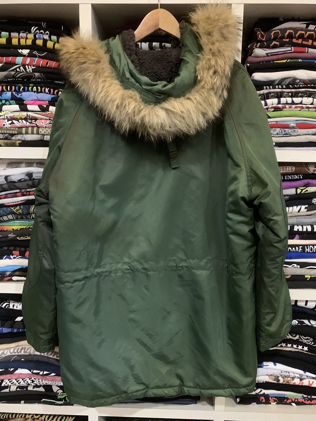 Japanese Brand Circumcise Skateboards Fur Hoodie Parka Size US XL / EU 56 / 4 - 14 Thumbnail