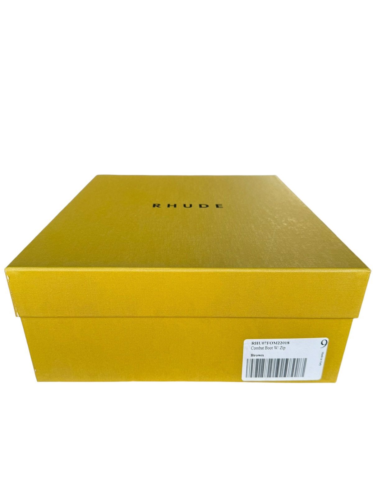Rhude Backlace Combat Boot W/ Zip (Brown Suede) Size US 9 / EU 42 - 13 Thumbnail