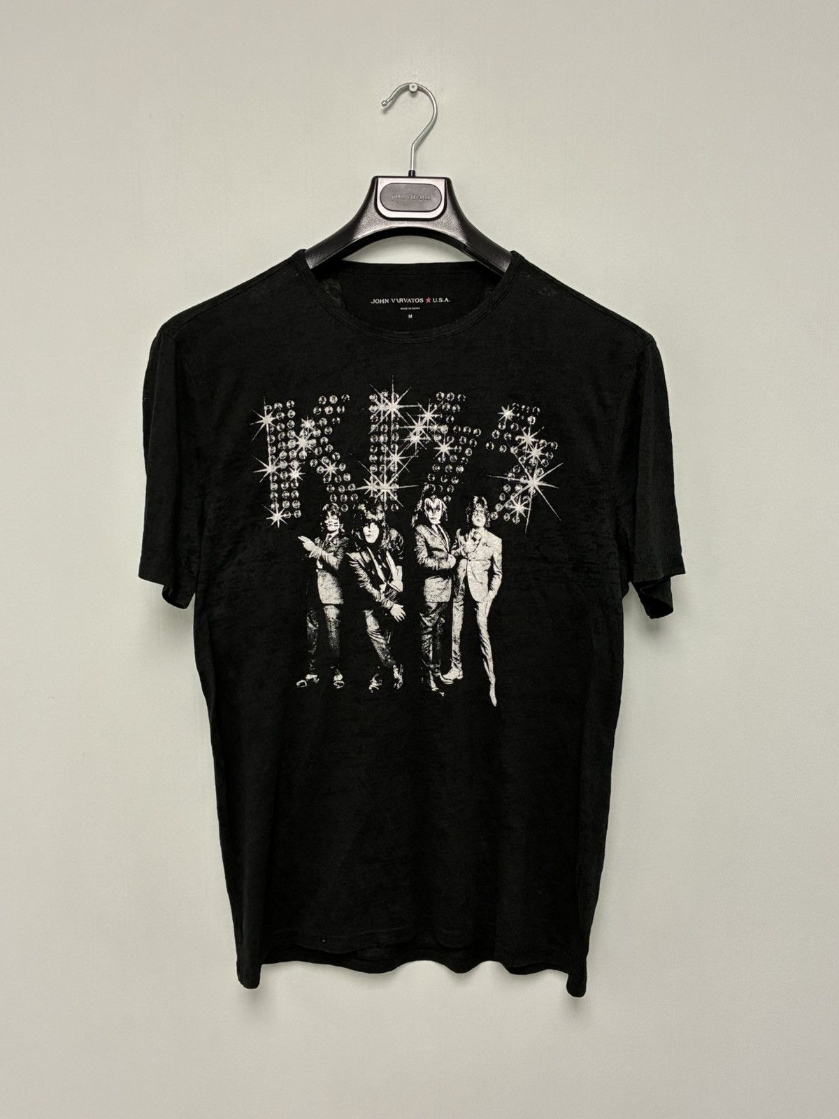 John Varvatos Kiss Dressed To Kill Mens T Shirt medium Size US M / EU 48-50 / 2 - 4 Thumbnail