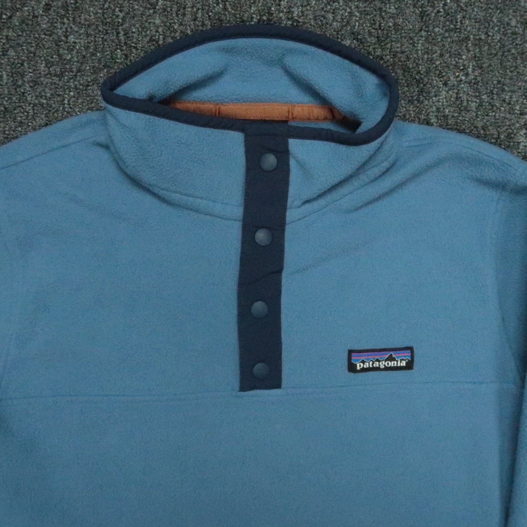 Patagonia Patagonia Jacket Womens M Blue Snap-T Pullover Lightweight Woolly Fleece Casual Trendy 90s? Size M / US 6-8 / IT 42-44 - 2 Thumbnail