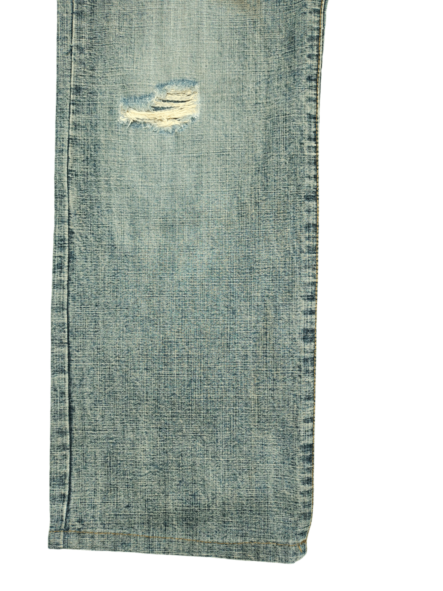 Kapital 1990s Morgan Homme Distress Rusty Faded Patchwork Jeans Size US 31 - 7 Thumbnail