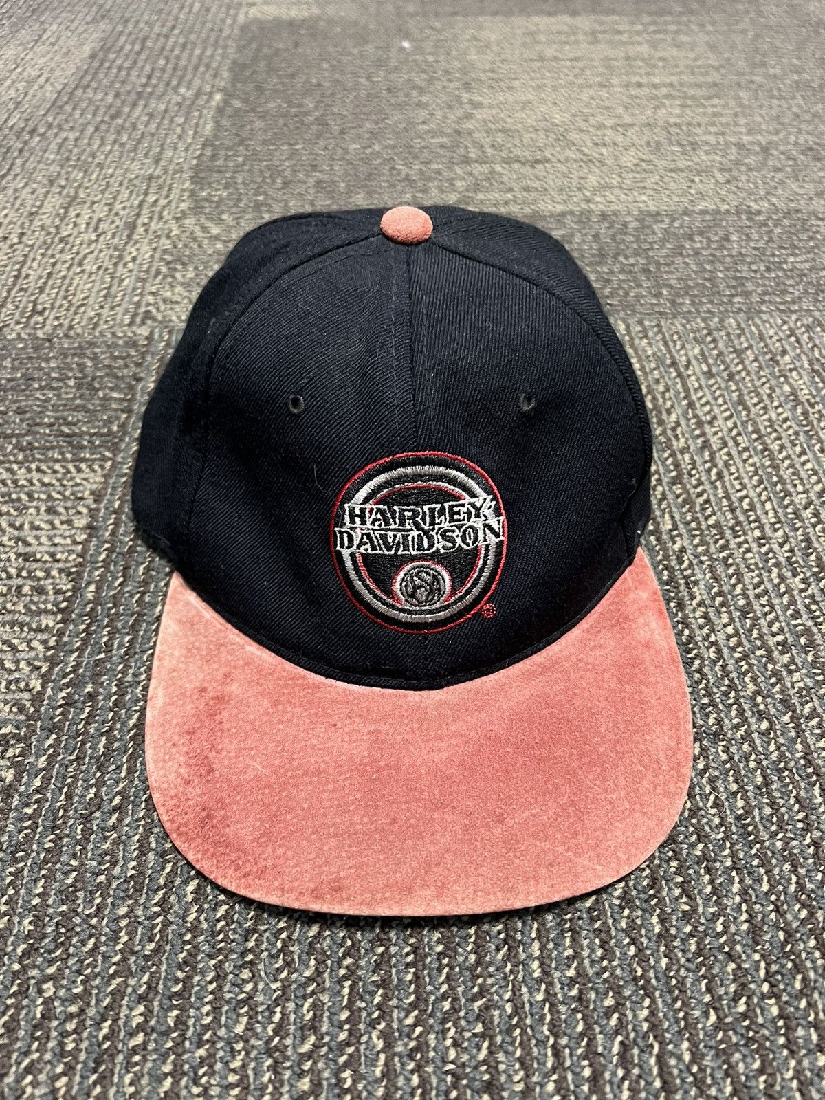 Harley Davidson Vintage #1 Apparel Harley Davidson strap back hat Size ONE SIZE - 1 Thumbnail