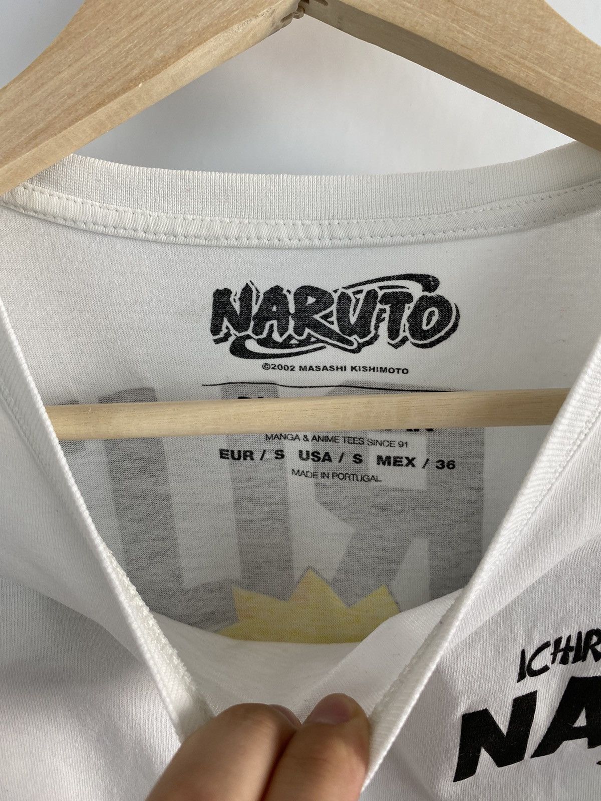 Japanese Brand 🇯🇵 Vintage Y2K Naruto Masashi Kishimoto Anime T-Shirt Sasuke Size US M / EU 48-50 / 2 - 8 Thumbnail