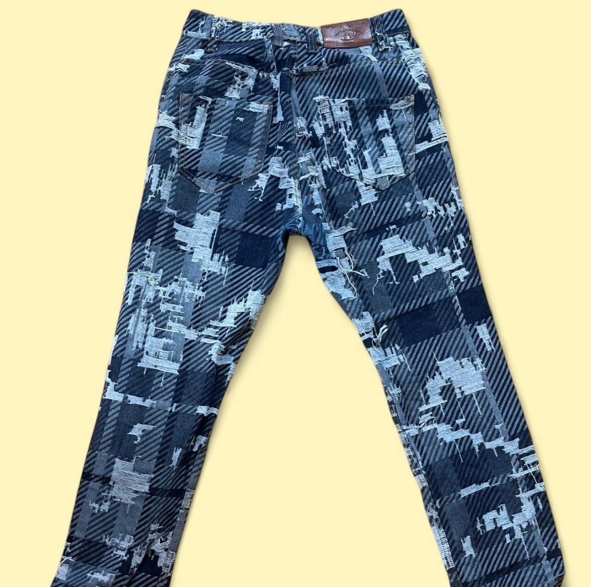 Vivienne Westwood Vivienne Westwood Anglomania Patchwork Asymmetrical Jeans Size 30" / US 8 / IT 44 - 4 Thumbnail