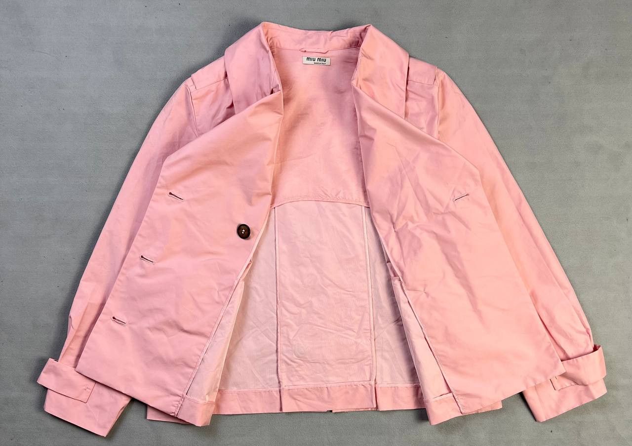 Miu Miu Miumiu Peacoat Jacket Size XS / US 0-2 / IT 36-38 - 4 Thumbnail