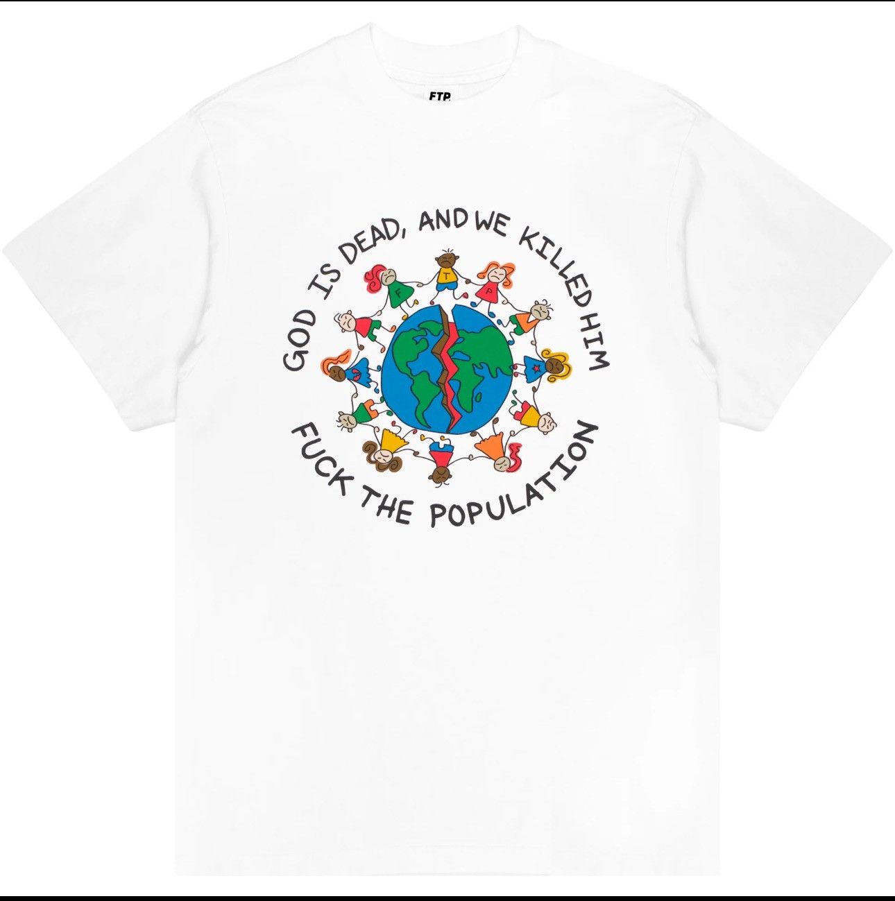 Fuck The Population Ftp God is dead tee Size US L / EU 52-54 / 3 - 1 Preview