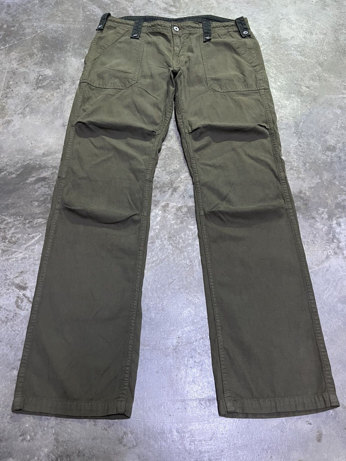 Japanese Brand Flare Japan Corduroy Aine Blocks Size US 35 - 1 Thumbnail
