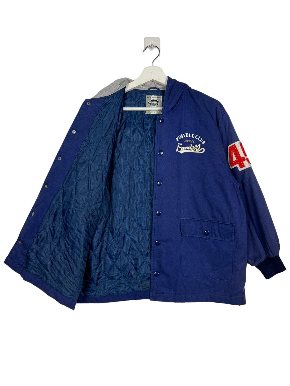 Japanese Brand 🔥 VINTAGE FAMIELL CLUB BOMBER JACKET Size US M / EU 48-50 / 2 - 9 Thumbnail