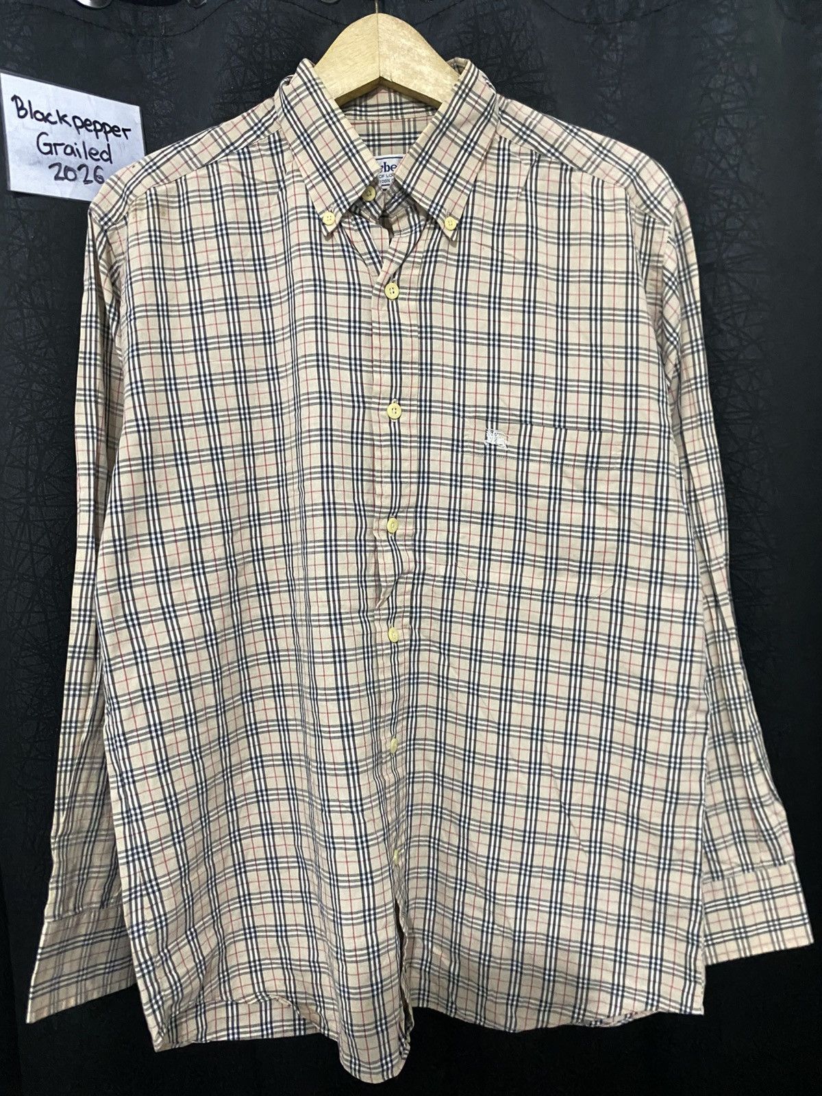 Burberry Vintage Burberry NovaCheck Shirt Size US M / EU 48-50 / 2 - 1 Thumbnail