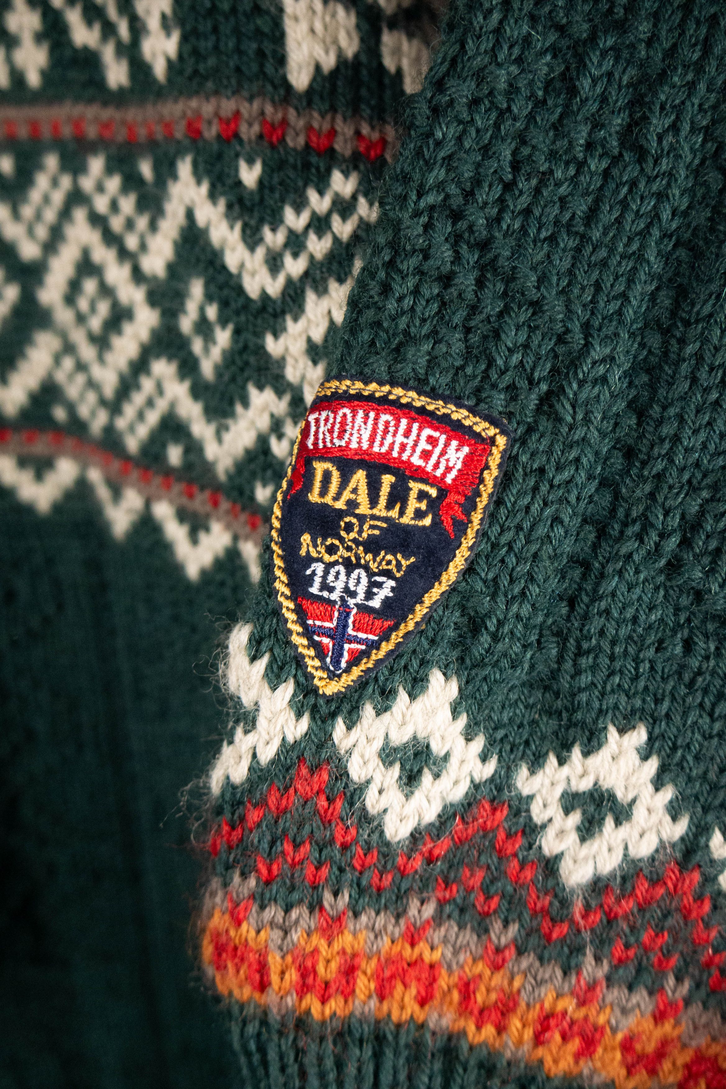 Dale Of Norway Sweater Dale of Norway Trondheim green color Size US L / EU 52-54 / 3 - 7 Thumbnail