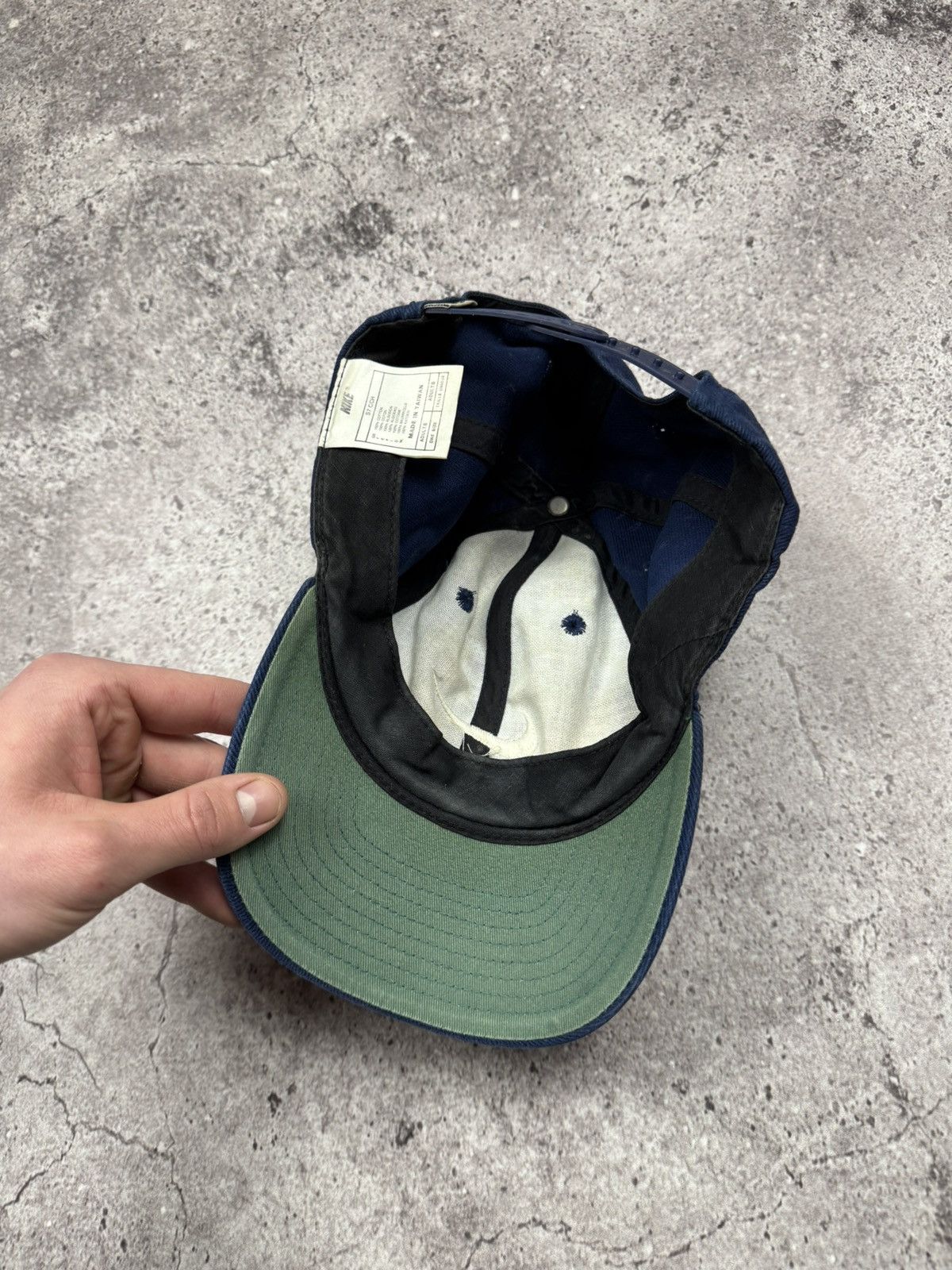 Nike 00’s Nike Vintage Y2K USA Swoosh Cap Hat Japanesse style Size ONE SIZE - 6 Thumbnail