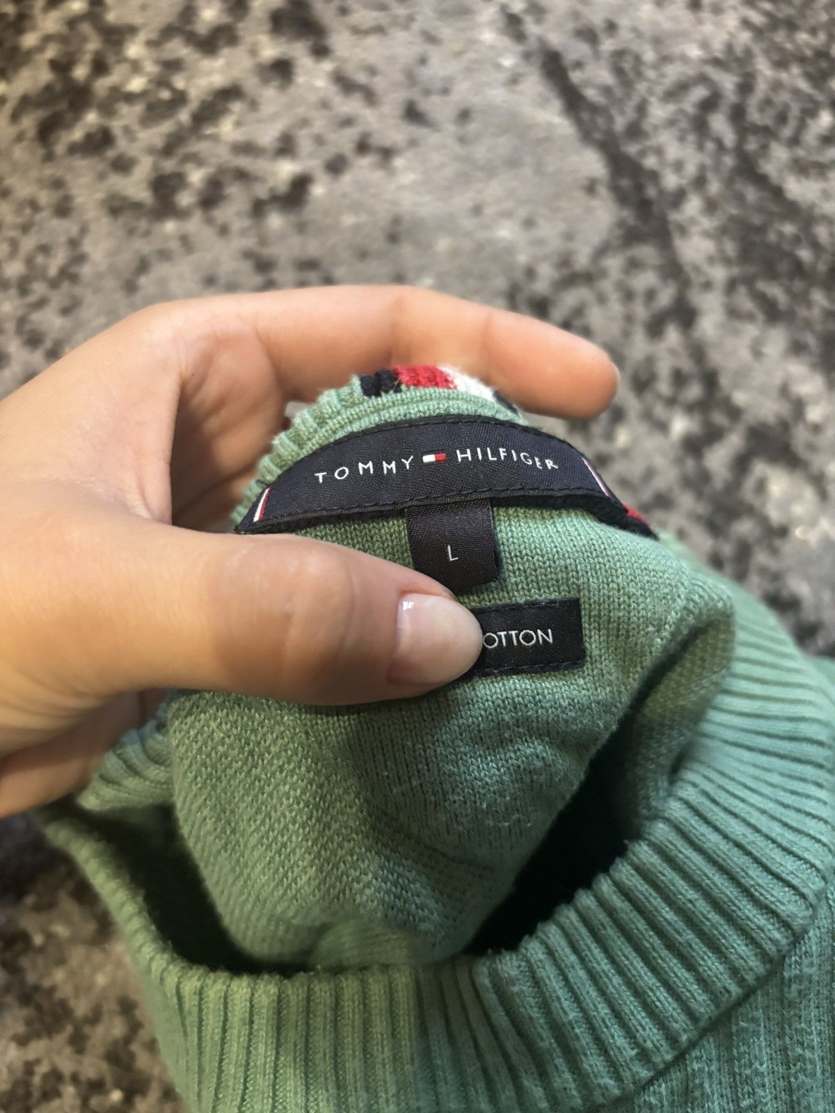 Designer × Tommy Hilfiger Embroidered Tommy Hilfiger Old money Sweater Size L / US 10 / IT 46 - 8 Thumbnail