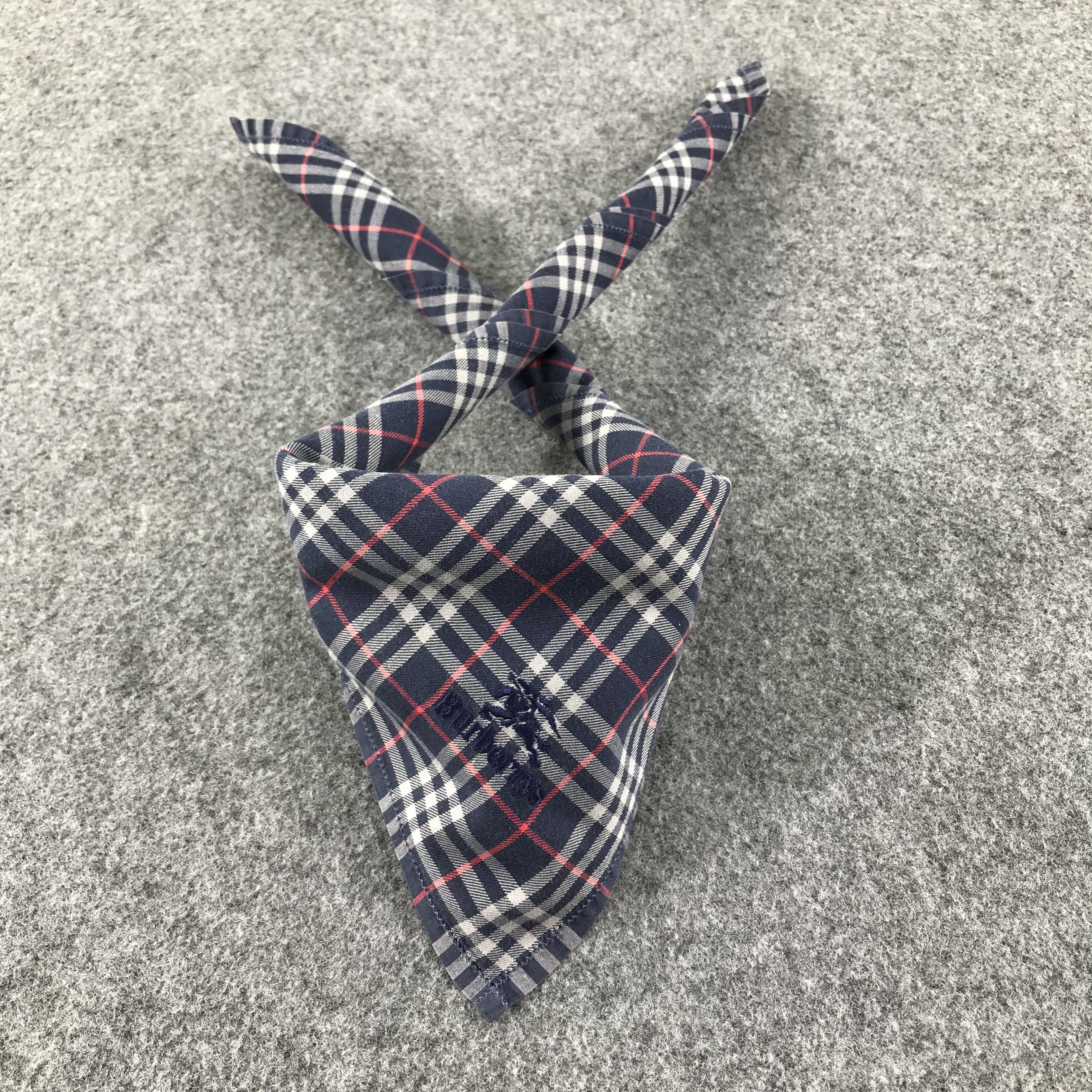 Burberry Burberrys Nova Check Handkerchief Neckerchief Bandana H327 Size ONE SIZE - 2 Thumbnail