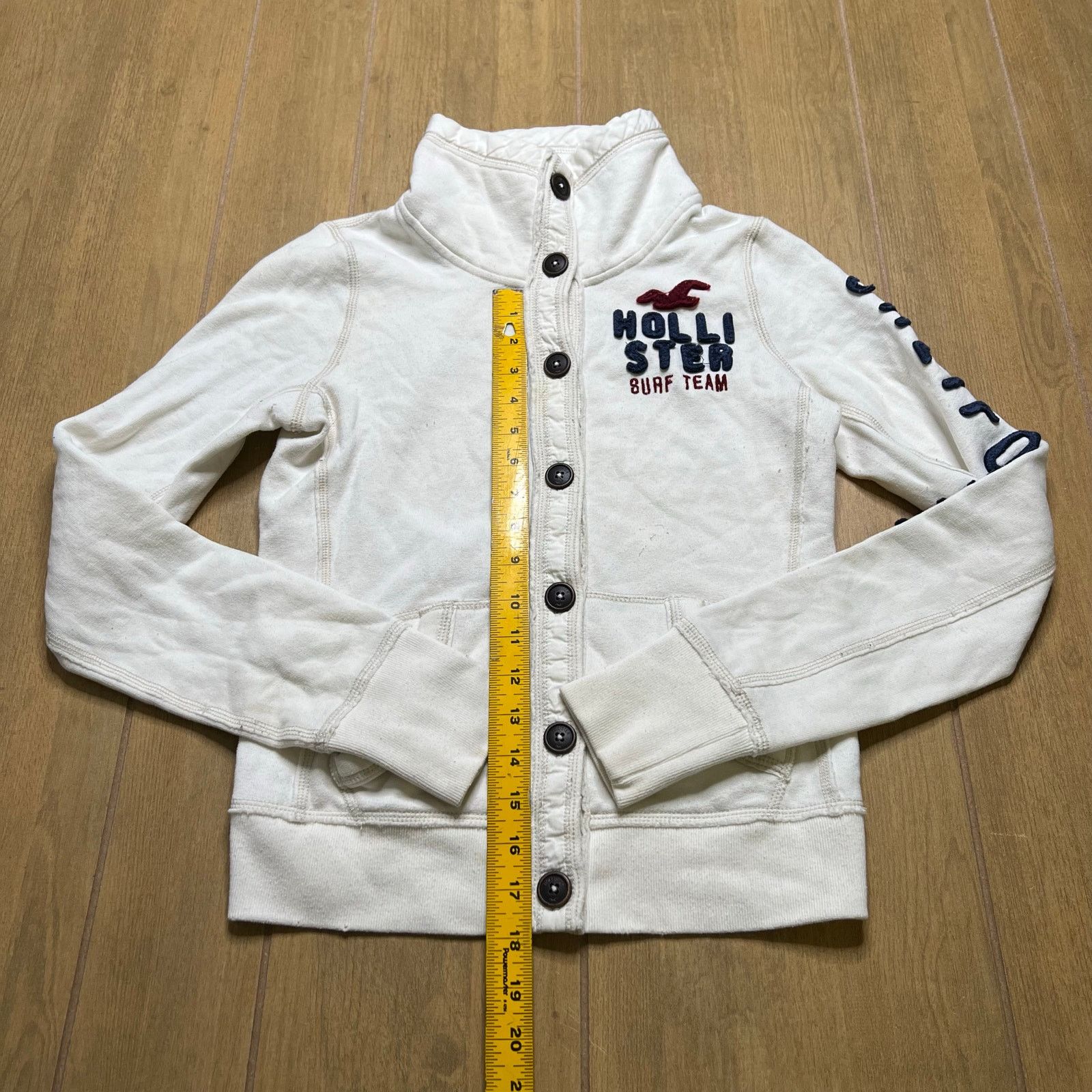 Hollister Y2K Hollister Button Down Jacket Sz Small California Surf Size S / US 4 / IT 40 - 5 Thumbnail