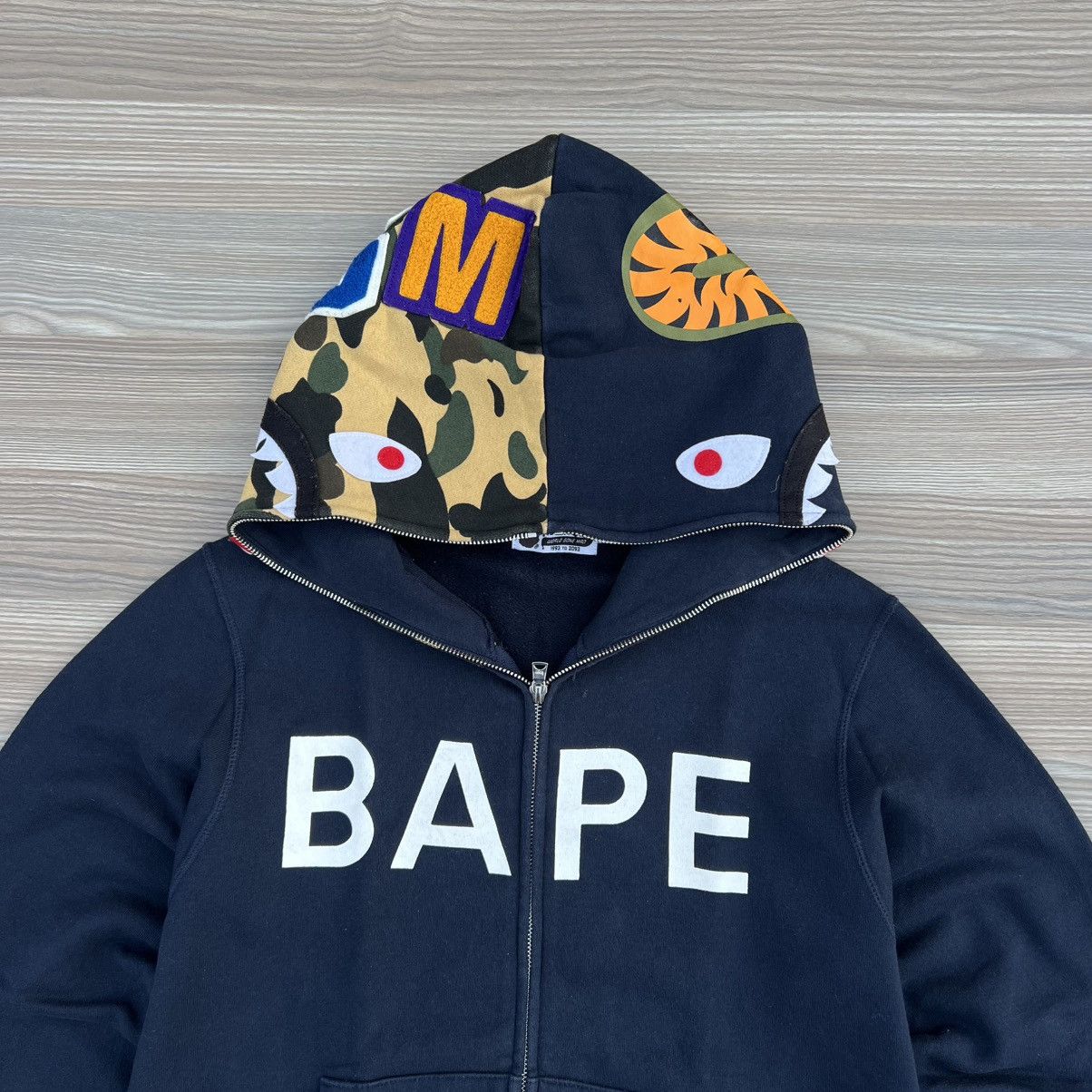Bape BAPE CLASSIC SHARK FULL ZIP HOODIE. Size US M / EU 48-50 / 2 - 2 Thumbnail