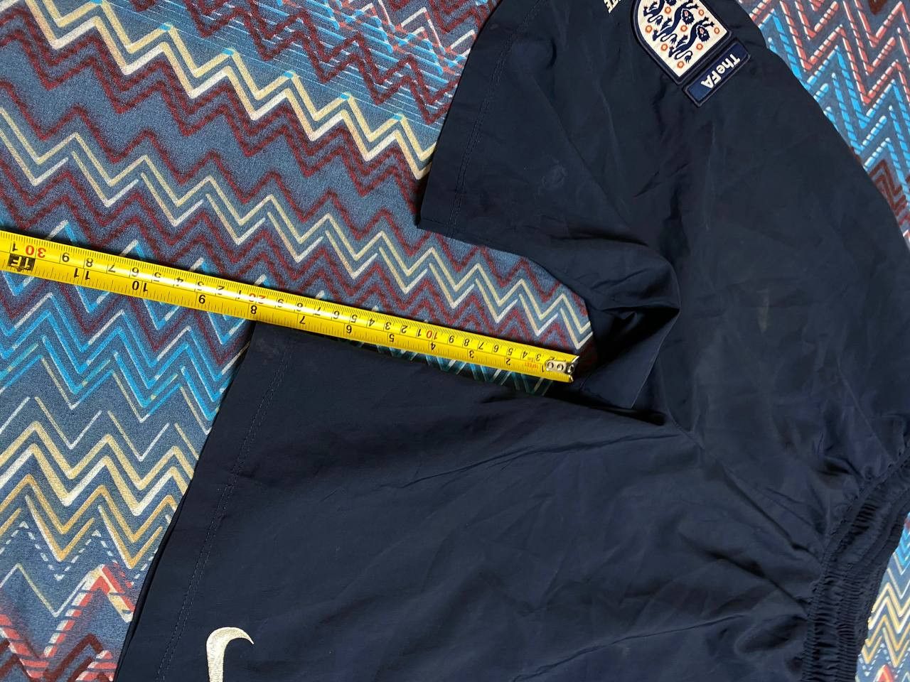 Nike × Vintage Nike Dri Fit England Vintage Y2K Shorts Size US 32 / EU 48 - 15 Thumbnail